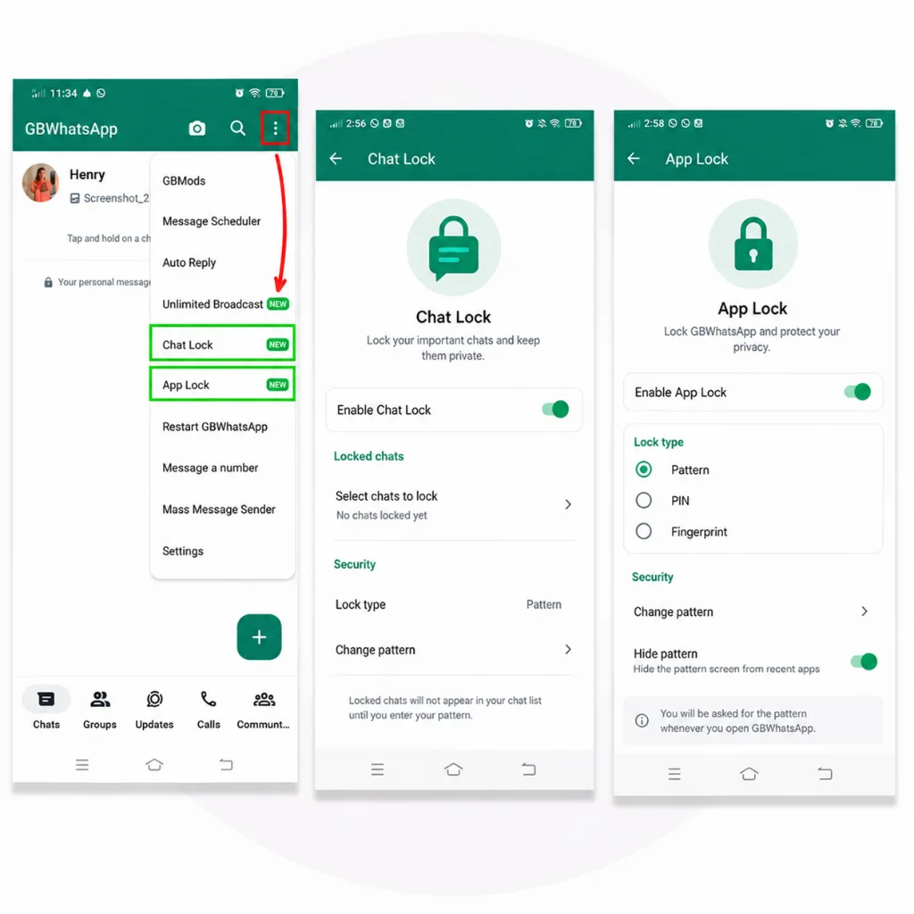 Chat Lock and App Lock
