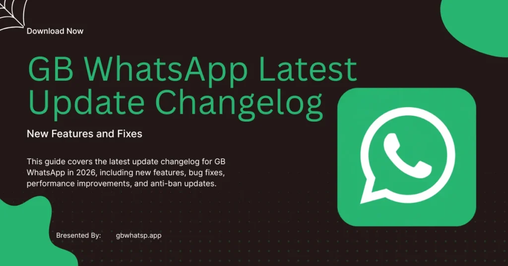 GB WhatsApp Latest Update Changelog