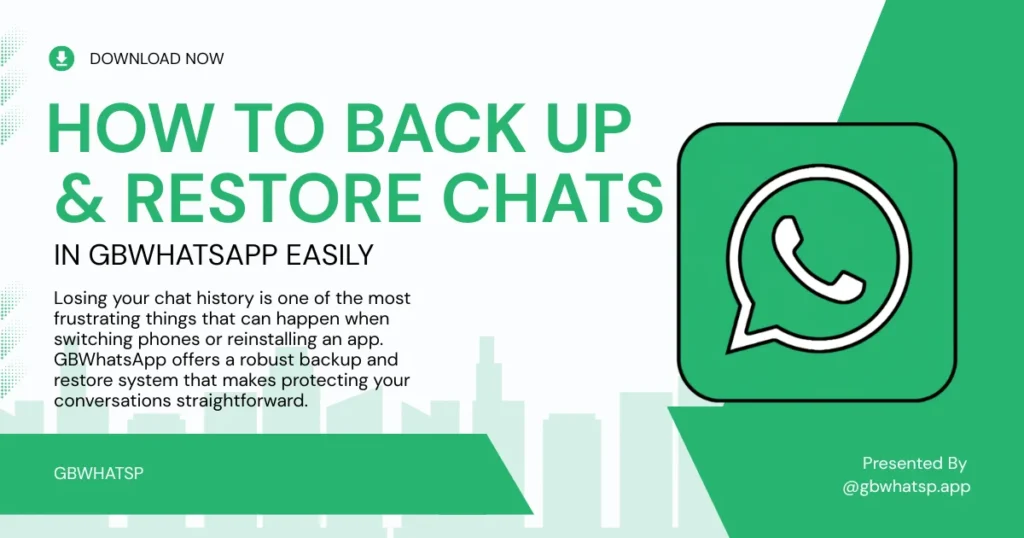 How to Back Up & Restore Chats