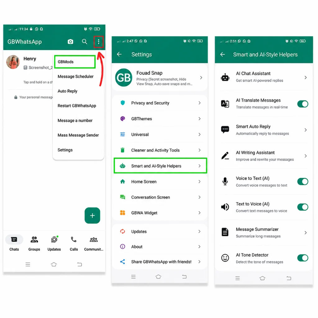 Smart and AI-Style Helpers
